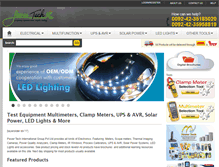 Tablet Screenshot of powertech-group.com